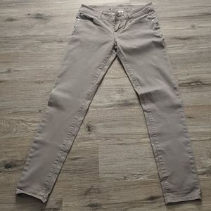 Khaki skinny pants